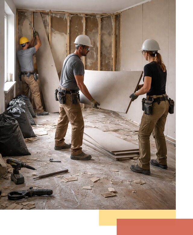 Демонтаж стеновых панелей в Скопине быстро и аккуратно