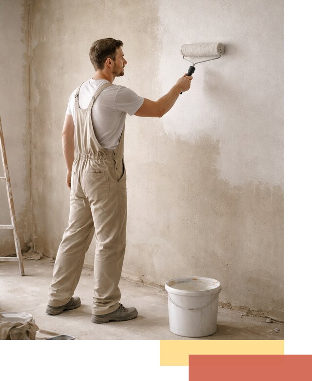 Грунтовка стен под отделку в Скопине профессиональным раствором