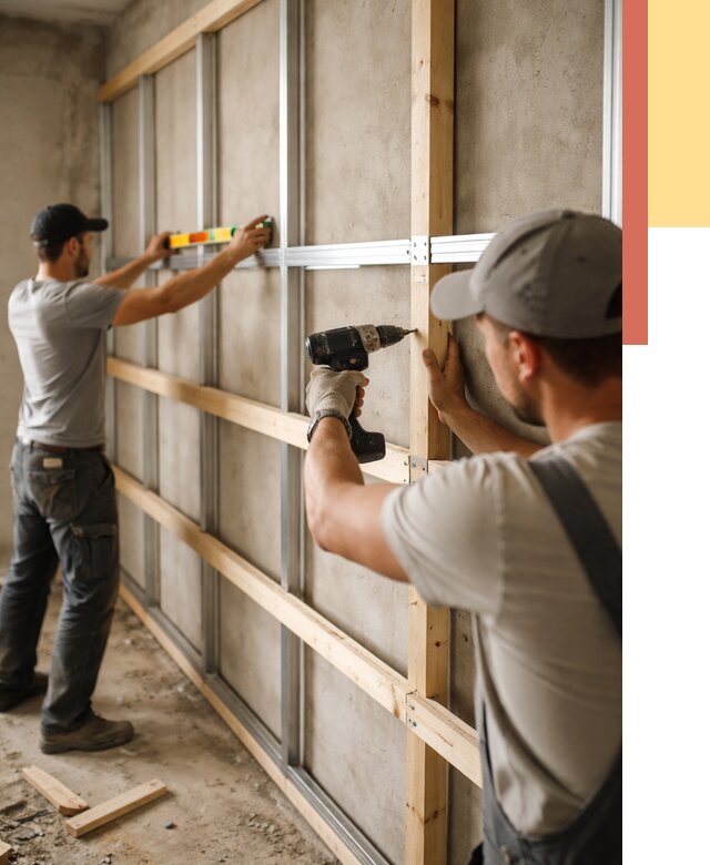 Устройство обрешетки под панели в Скопине от 2188 руб. — монтаж под ключ | ОТДЕЛОЧНИК-Скп