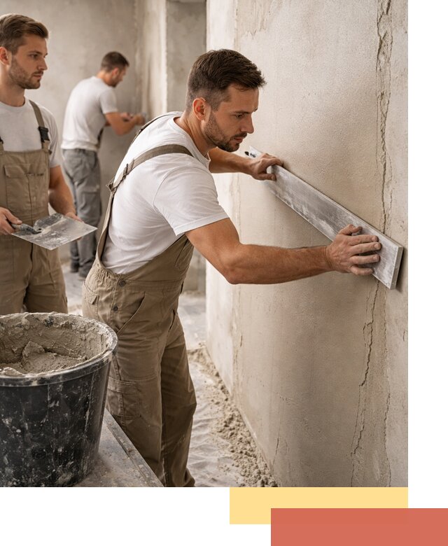 Штукатурка стен без маяков в Скопине быстро и качественно