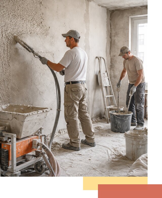 Машинная штукатурка стен в Скопине — быстро и качественно