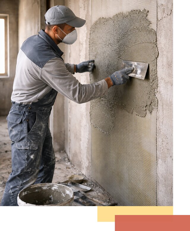 Штукатурка стен по сетке в Скопине под ключ качественно и быстро