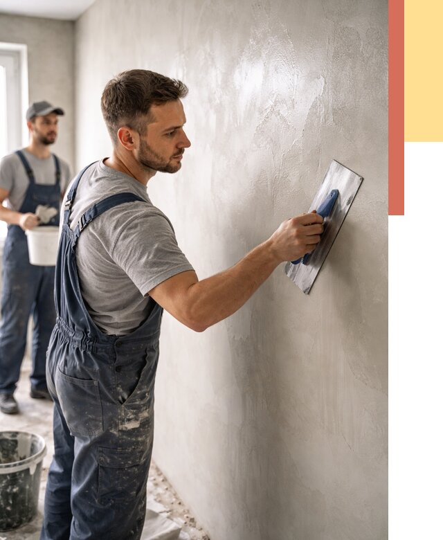 Глянцевание штукатурки стен в Скопине от 7816 руб. — услуги и затирка | ОТДЕЛОЧНИК-Скп