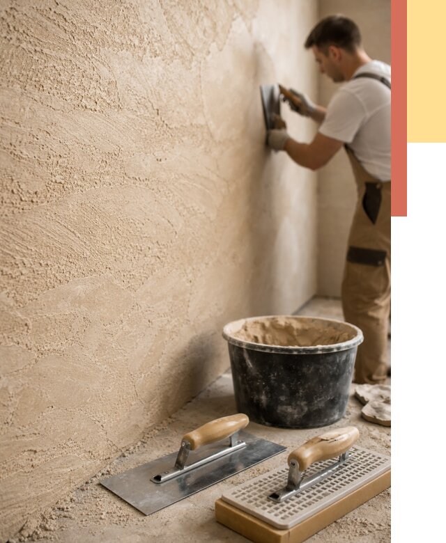 Декоративная штукатурка травертин в Скопине от 1876 руб/м2 — качественно и недорого | ОТДЕЛОЧНИК-Скп