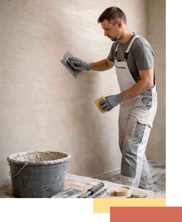 Декоративная штукатурка травертин в Скопине для стен и потолков