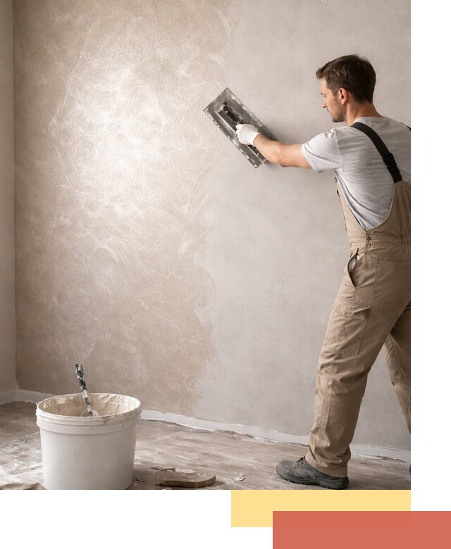 Декоративная штукатурка «Мокрый шелк» под ключ в Скопине