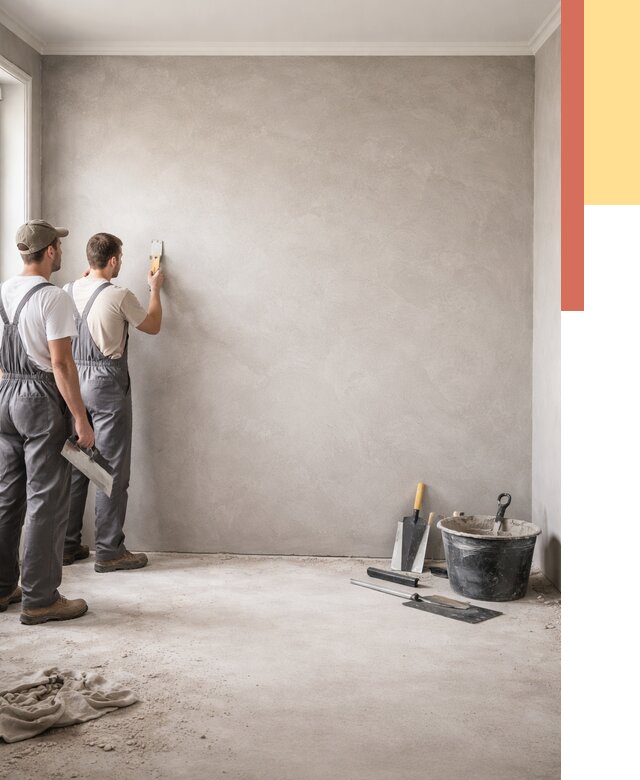 Микробетон на стены в Скопине от 1303 руб. — нанесение и отделка | ОТДЕЛОЧНИК-Скп