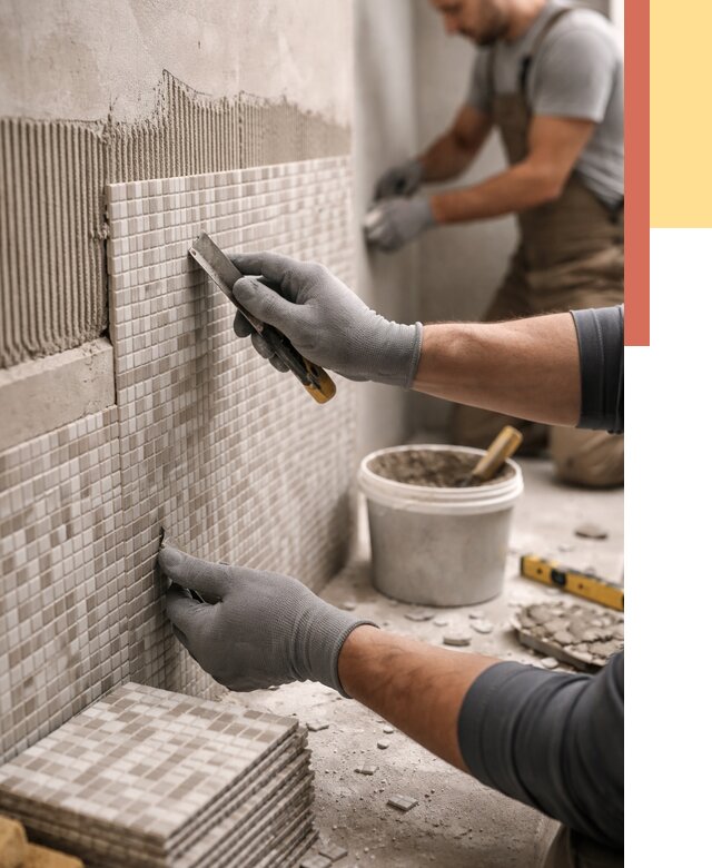 Облицовка стен мозаикой в Скопине от 3335 руб/м2 — укладка мозаики на стены | ОТДЕЛОЧНИК-Скп