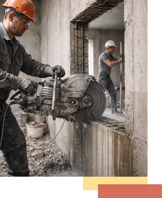 Алмазная резка проемов в Скопине быстро и точно