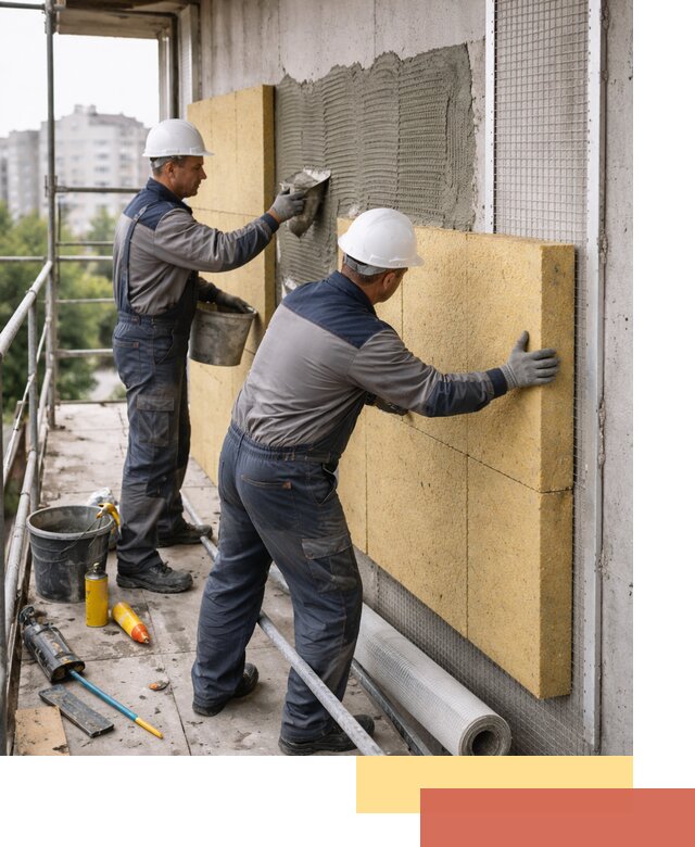 Утепление стен зданий и домов в Скопине качественно и надежно