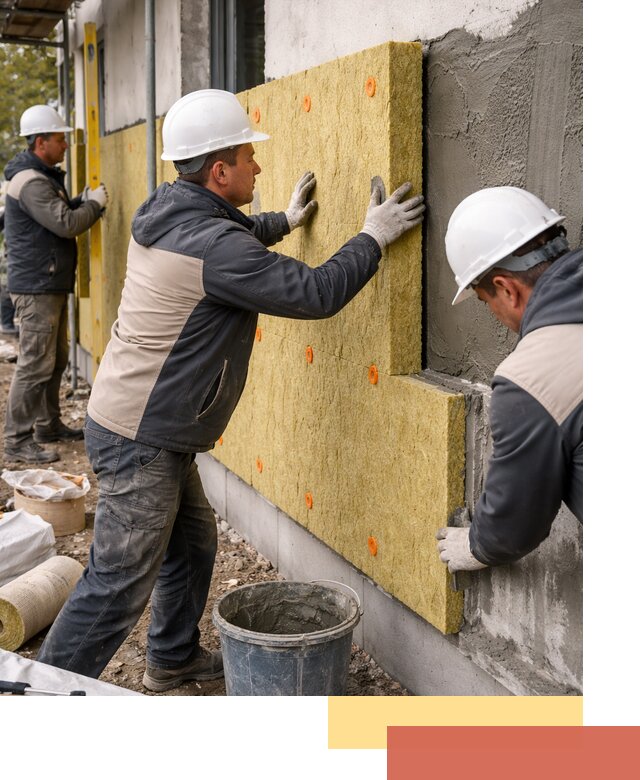 Утепление стен минватой в Скопине — тепло и звукоизоляция