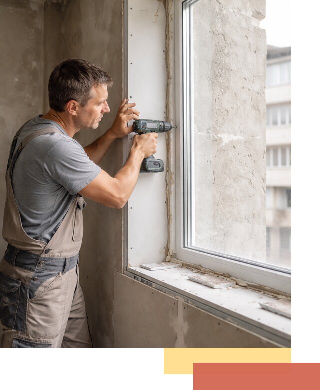 Монтаж гипсокартонных откосов в Скопине под ключ