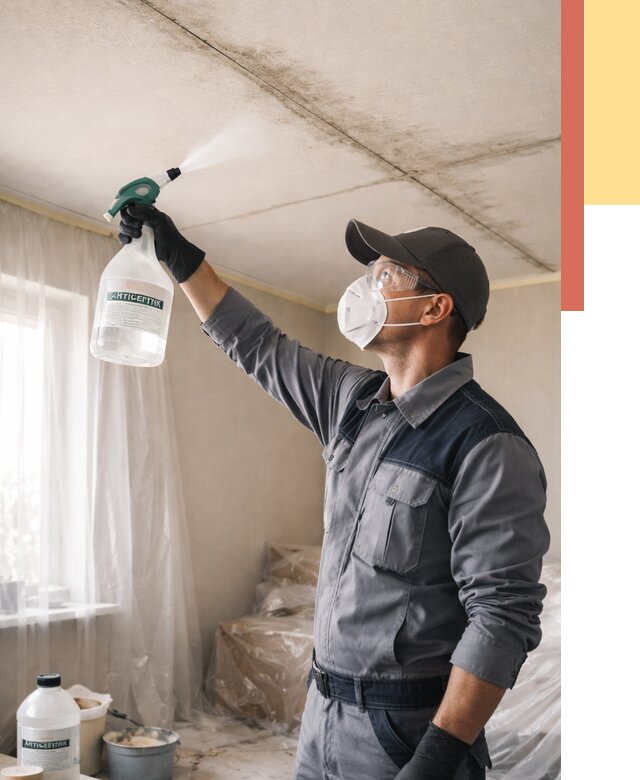 Антисептическая обработка потолка в Скопине от 2605 руб. | ОТДЕЛОЧНИК-Скп