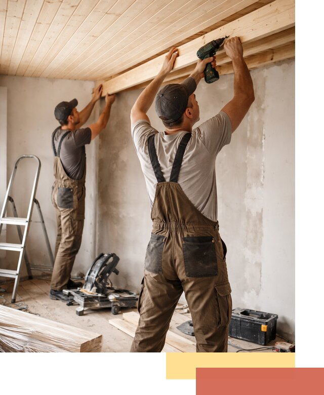 Монтаж потолка из вагонки в Скопине профессионально и аккуратно