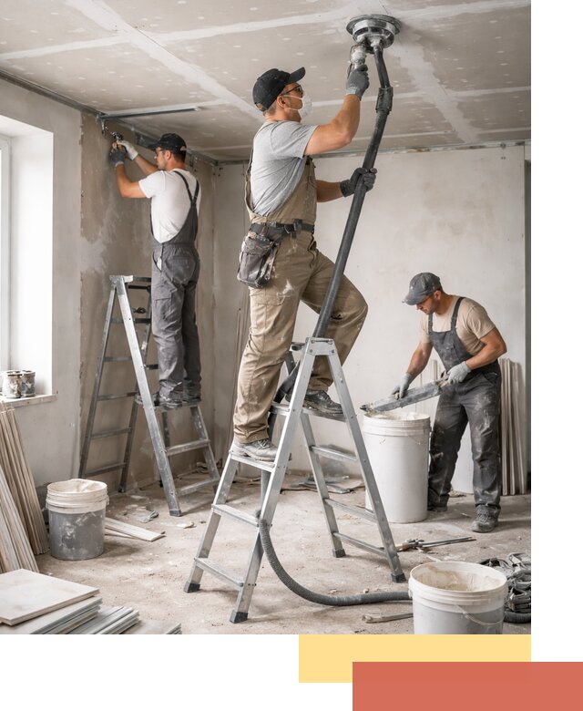 Ремонт потолка из гипсокартона в Скопине: быстрый и качественный монтаж