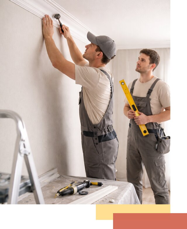 Монтаж потолочного плинтуса в Скопине качественно и быстро